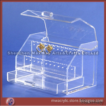 acrylic jewelry box--earring holder